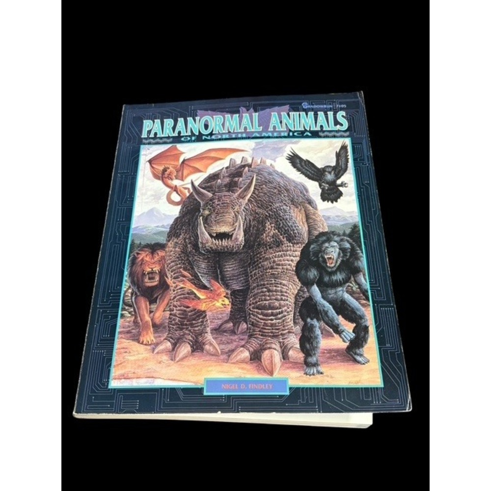 Shadowrun Paranormal Animals of North America Nigel Findley FASA 7105 1990 Book